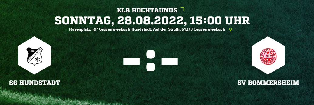 +++ Heimspiel gegen SV Bommersheim +++
 Liebe SGH´ler,
 am morgigen Sonntag (28….