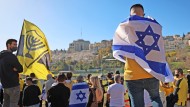 „Für diese Leute steht das Symbol nicht für alle Israelis, sondern nur für die Juden in Israel“: Beitar-Fans im Dezember 2020